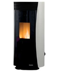 PALAZZETTI Ecofire Vivienne 9 PRO 2 Stahl Weiss | Feuer Arena palazzetti ecofire vivienne 9 pro 2 stahl weiss