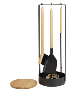 morsoe adrian kaminbesteck mit aufbewahrung