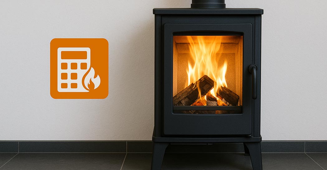 Heizleistungsrechner für Kaminöfen