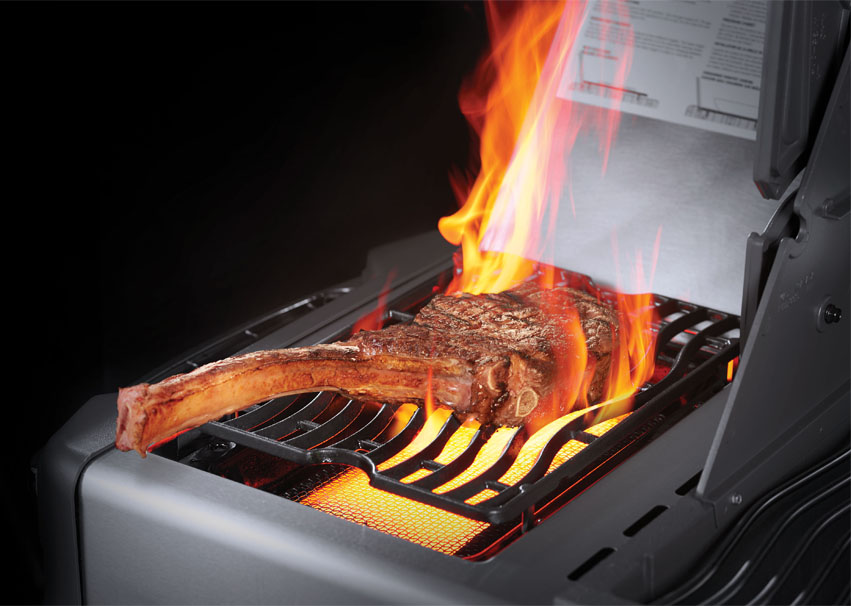 Napoleon Prestige 500 Charcoal Grau SIZZLE ZONE | Feuer Arena napoleon prestige 500 charcoal grau sizzle zone