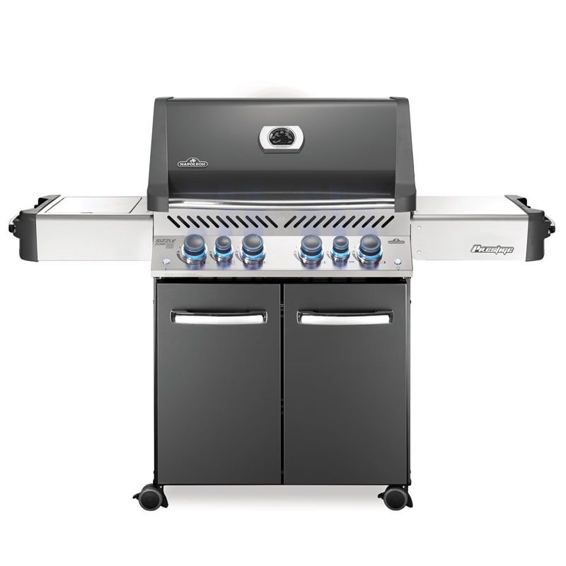 napoleon prestige 500 charcoal grau