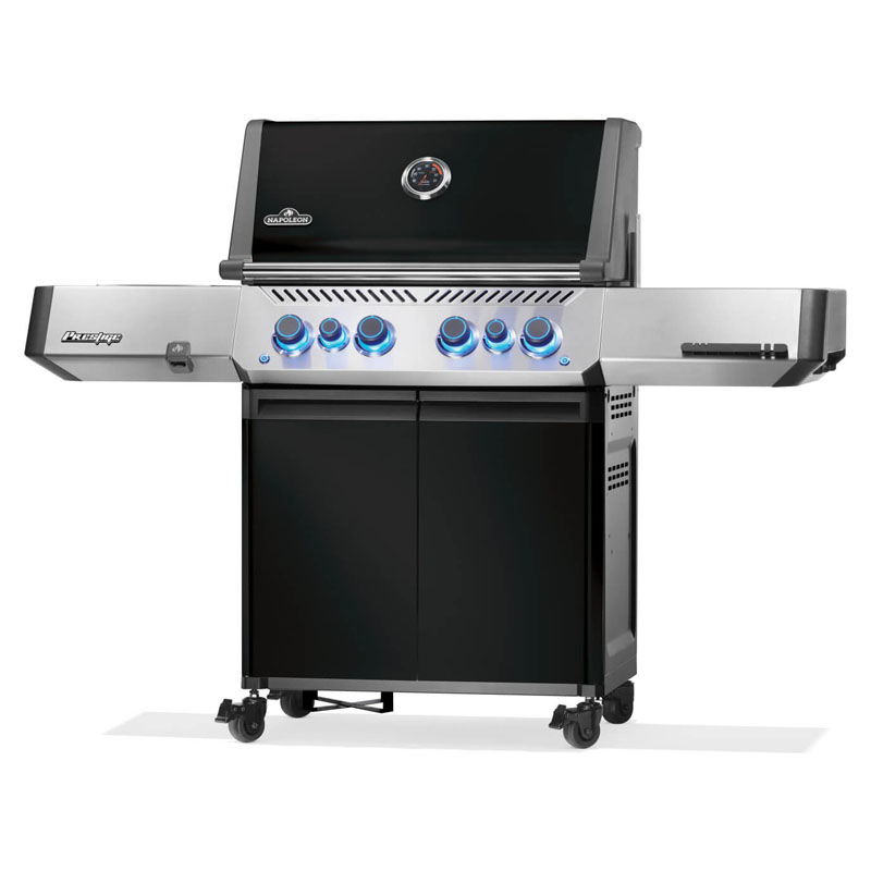 napoleon prestige 500 rsib schwarz seitlich