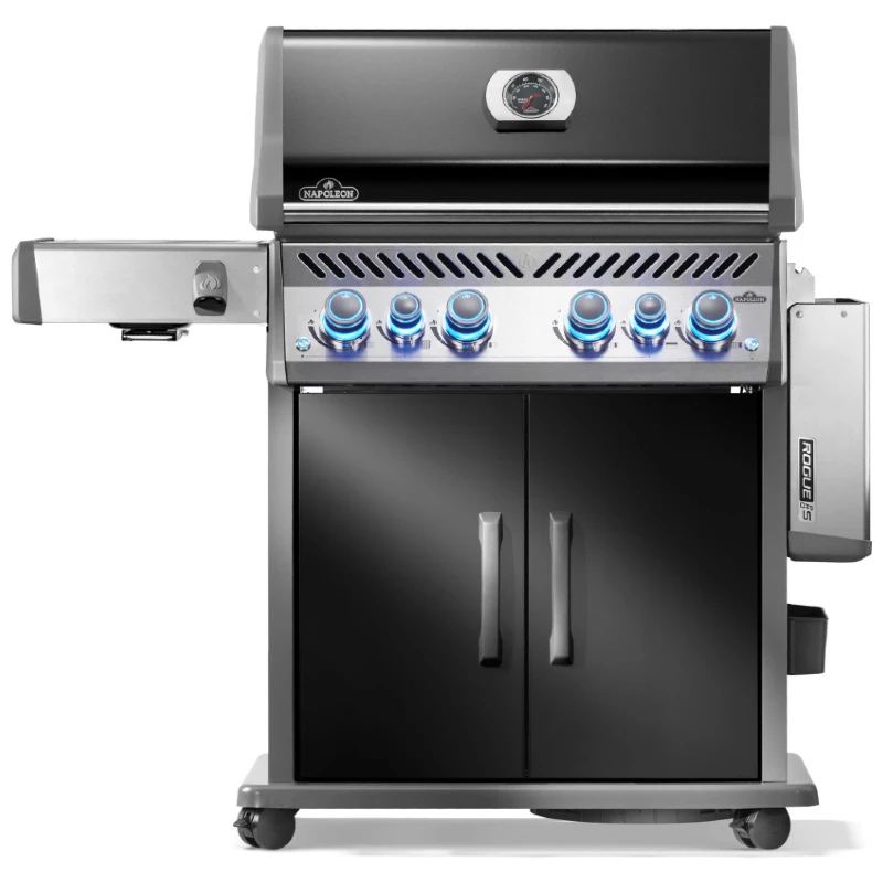 Napoleon Rogue PRO-S 525 RSIB schwarz Seitenablage | Feuer Arena napoleon rogue pro s 525 schwarz seitenablage