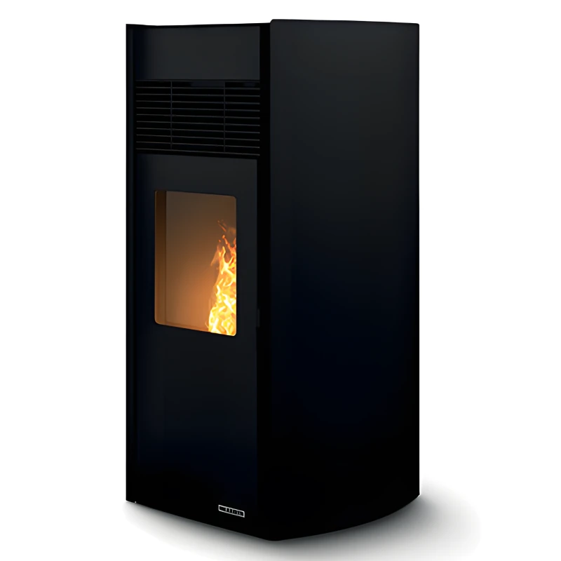 palazzetti ecofire milu stahl schwarz